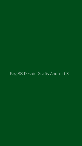 Tampilan Antarmuka Aplikasi Pagi88 Desain Grafis Android - 3