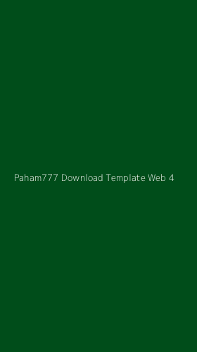 Tampilan Antarmuka Aplikasi Paham777 Download Template Web - 4