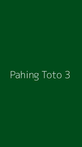 Tampilan Antarmuka Aplikasi Pahing Toto - 3