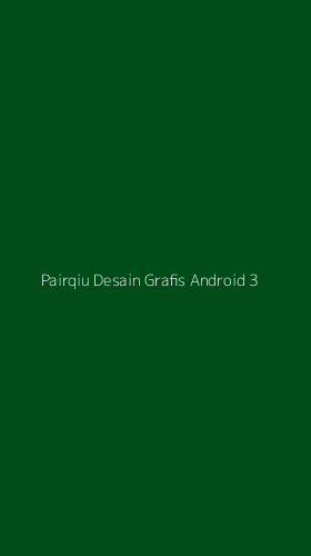 Tampilan Antarmuka Aplikasi Pairqiu Desain Grafis Android - 3