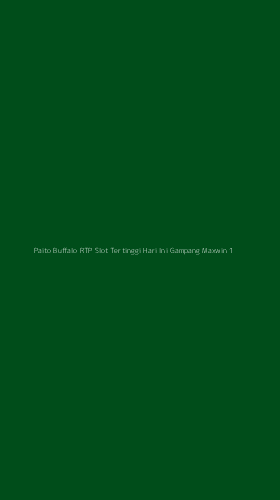 Tampilan Antarmuka Aplikasi Paito Buffalo Rtp Slot Tertinggi Hari Ini Gampang Maxwin - 1