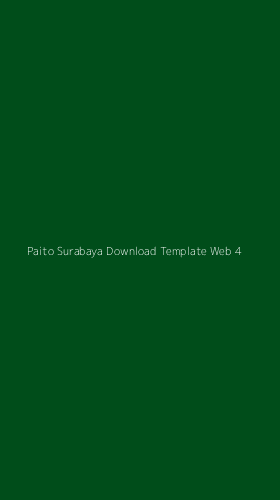 Tampilan Antarmuka Aplikasi Paito Surabaya Download Template Web - 4