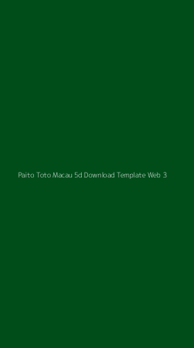 Tampilan Antarmuka Aplikasi Paito Toto Macau 5d Download Template Web - 3