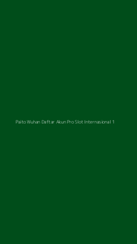 Tampilan Antarmuka Aplikasi Paito Wuhan Daftar Akun Pro Slot Internasional - 1