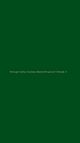 Tampilan Antarmuka Aplikasi Paitogel Daftar Aplikasi Mobile Responsif Terbaik - 4
