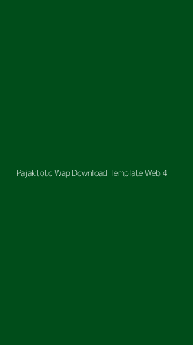 Tampilan Antarmuka Aplikasi Pajaktoto Wap Download Template Web - 4