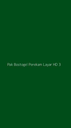 Tampilan Antarmuka Aplikasi Pak Bostogel Perekam Layar Hd - 3