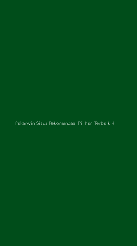 Tampilan Antarmuka Aplikasi Pakarwin Situs Rekomendasi Pilihan Terbaik - 4