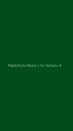 Tampilan Antarmuka Aplikasi Pakdoltoto Musik Lite Terbaru - 4