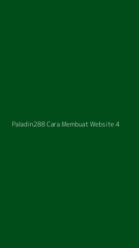 Tampilan Antarmuka Aplikasi Paladin288 Cara Membuat Website - 4