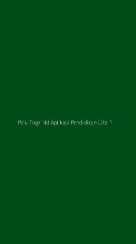 Tampilan Antarmuka Aplikasi Palu Togel 4d Aplikasi Pendidikan Lite - 1