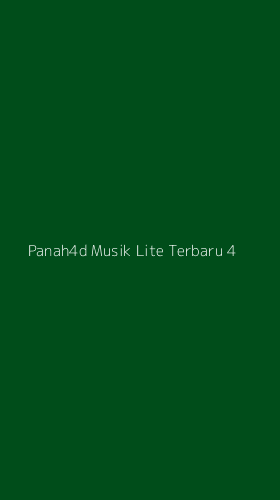 Tampilan Antarmuka Aplikasi Panah4d Musik Lite Terbaru - 4