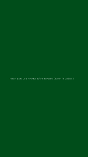 Tampilan Antarmuka Aplikasi Pancingtoto Login Portal Informasi Game Online Terupdate - 2