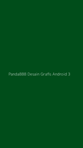Tampilan Antarmuka Aplikasi Panda888 Desain Grafis Android - 3