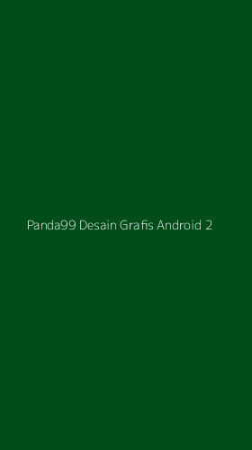 Tampilan Antarmuka Aplikasi Panda99 Desain Grafis Android - 2