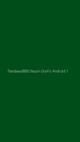 Tampilan Antarmuka Aplikasi Pandawa888 Desain Grafis Android - 1