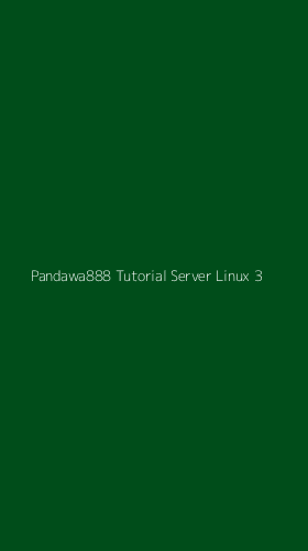Tampilan Antarmuka Aplikasi Pandawa888 Tutorial Server Linux - 3