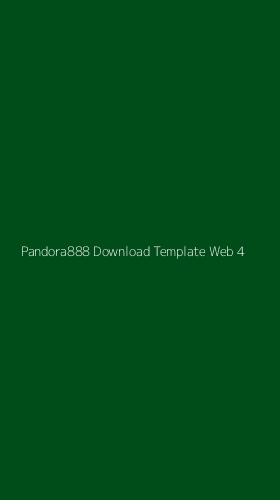 Tampilan Antarmuka Aplikasi Pandora888 Download Template Web - 4
