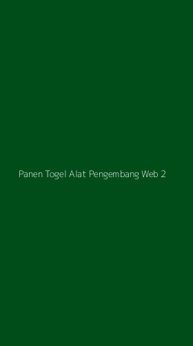 Tampilan Antarmuka Aplikasi Panen Togel Alat Pengembang Web - 2