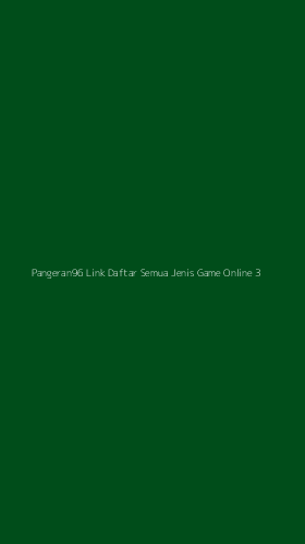Tampilan Antarmuka Aplikasi Pangeran96 Link Daftar Semua Jenis Game Online - 3