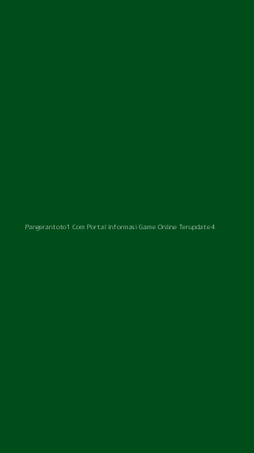 Tampilan Antarmuka Aplikasi Pangerantoto1 Com Portal Informasi Game Online Terupdate - 4