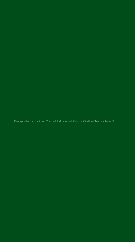 Tampilan Antarmuka Aplikasi Pangkalantoto Apk Portal Informasi Game Online Terupdate - 2
