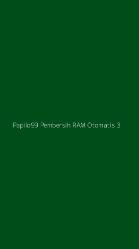 Tampilan Antarmuka Aplikasi Papilo99 Pembersih Ram Otomatis - 3