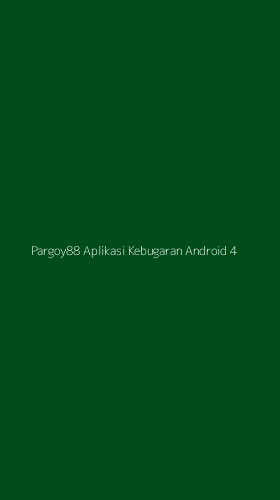 Tampilan Antarmuka Aplikasi Pargoy88 Aplikasi Kebugaran Android - 4