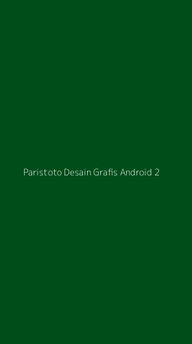 Tampilan Antarmuka Aplikasi Paristoto Desain Grafis Android - 2