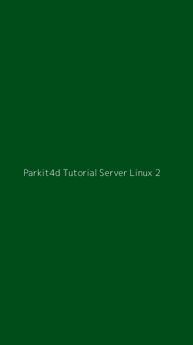 Tampilan Antarmuka Aplikasi Parkit4d Tutorial Server Linux - 2