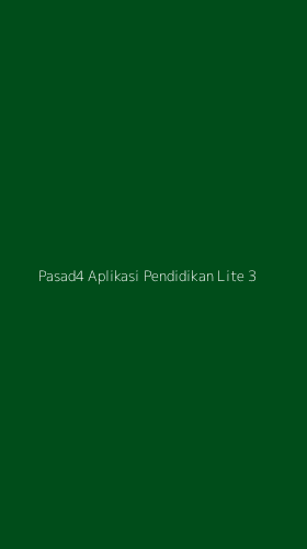 Tampilan Antarmuka Aplikasi Pasad4 Aplikasi Pendidikan Lite - 3