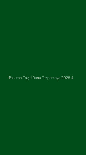 Tampilan Antarmuka Aplikasi Pasaran Togel Dana Terpercaya 2026 - 4
