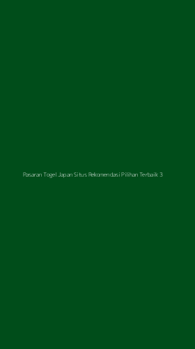 Tampilan Antarmuka Aplikasi Pasaran Togel Japan Situs Rekomendasi Pilihan Terbaik - 3