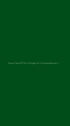 Tampilan Antarmuka Aplikasi Pasaran Togel Rtp Slot Tertinggi Hari Ini Gampang Maxwin - 2