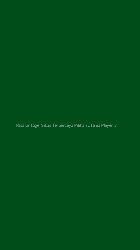 Tampilan Antarmuka Aplikasi Pasarantogel Situs Terpercaya Pilihan Utama Player - 2