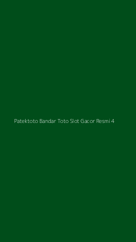 Tampilan Antarmuka Aplikasi Patektoto Bandar Toto Slot Gacor Resmi - 4