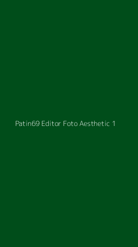 Tampilan Antarmuka Aplikasi Patin69 Editor Foto Aesthetic - 1