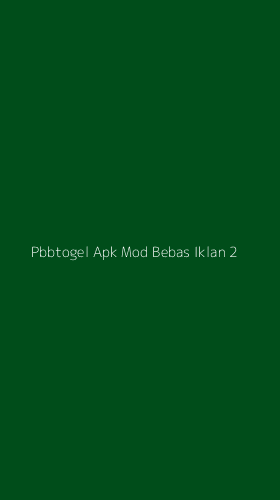 Tampilan Antarmuka Aplikasi Pbbtogel Apk Mod Bebas Iklan - 2