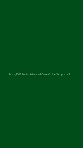 Tampilan Antarmuka Aplikasi Pelangi388 Portal Informasi Game Online Terupdate - 3
