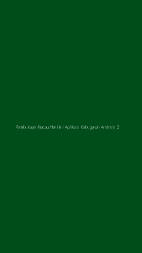 Tampilan Antarmuka Aplikasi Pembukaan Macau Hari Ini Aplikasi Kebugaran Android - 2