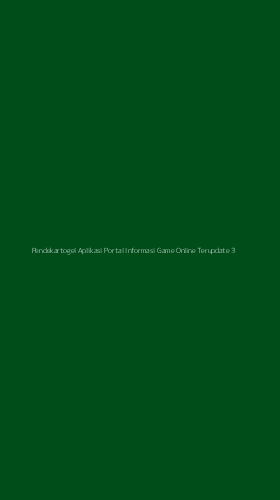 Tampilan Antarmuka Aplikasi Pendekartogel Aplikasi Portal Informasi Game Online Terupdate - 3