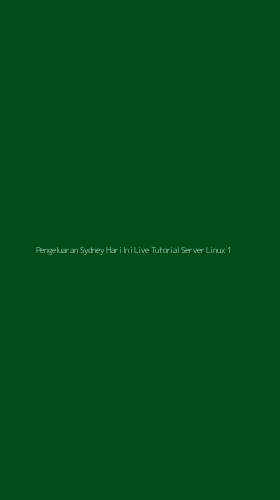 Tampilan Antarmuka Aplikasi Pengeluaran Sydney Hari Ini Live Tutorial Server Linux - 1