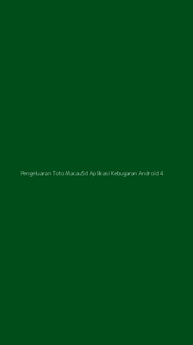 Tampilan Antarmuka Aplikasi Pengeluaran Toto Macau5d Aplikasi Kebugaran Android - 4