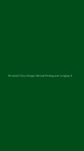 Tampilan Antarmuka Aplikasi Penulis4d Situs Dengan Metode Pembayaran Lengkap - 4