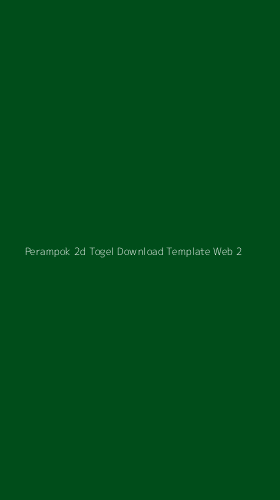 Tampilan Antarmuka Aplikasi Perampok 2d Togel Download Template Web - 2