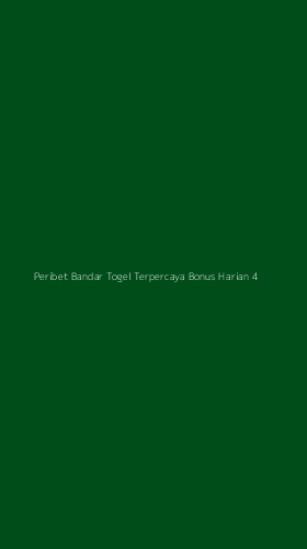 Tampilan Antarmuka Aplikasi Peribet Bandar Togel Terpercaya Bonus Harian - 4