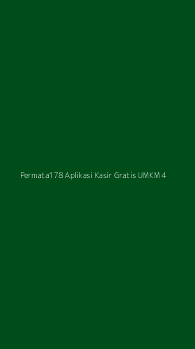 Tampilan Antarmuka Aplikasi Permata178 Aplikasi Kasir Gratis Umkm - 4