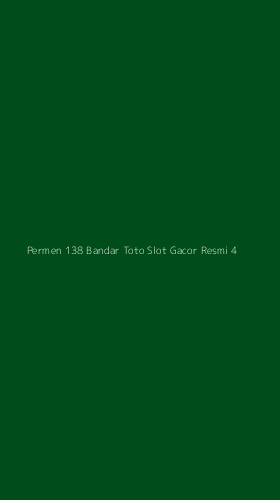 Tampilan Antarmuka Aplikasi Permen 138 Bandar Toto Slot Gacor Resmi - 4