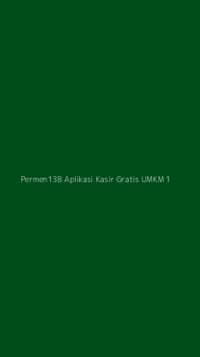 Tampilan Antarmuka Aplikasi Permen138 Aplikasi Kasir Gratis Umkm - 1