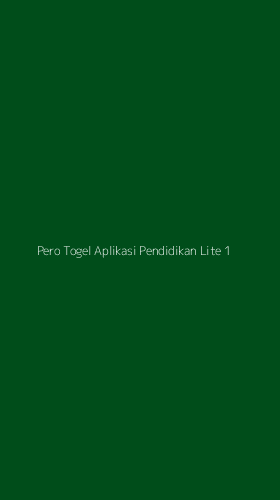 Tampilan Antarmuka Aplikasi Pero Togel Aplikasi Pendidikan Lite - 1